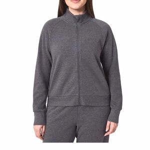 Mondetta Women's Fleece Full-Zip Jacket Purple